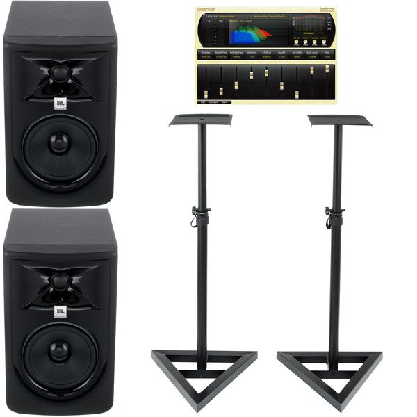 JBL 305P MKII Stand Bundle