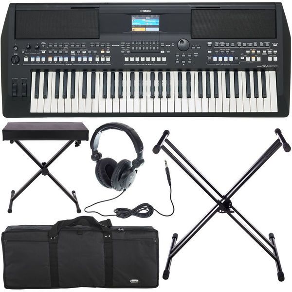 Yamaha PSR-SX600 Deluxe Bundle