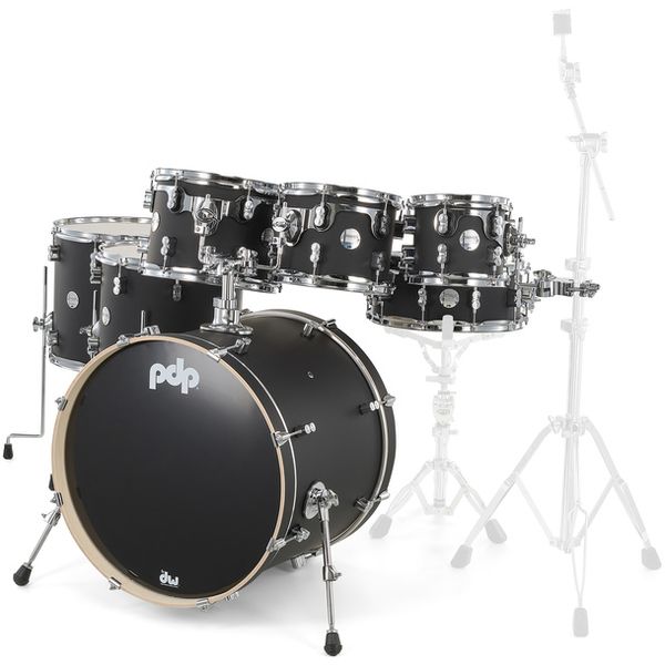DW PDP CM7 Satin Black