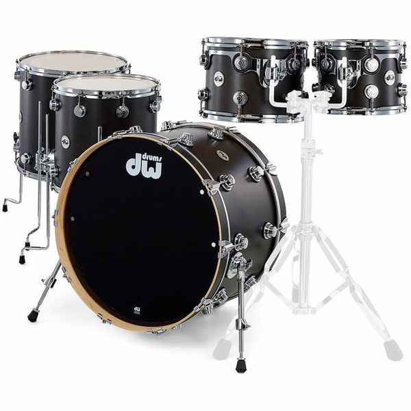 DW Satin Oil Set Ebony 2up2down