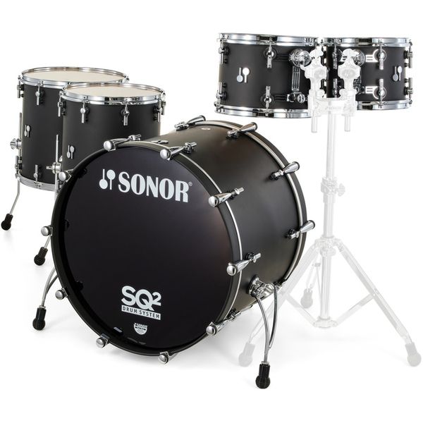 Sonor SQ2 Rock Set Dark Satin