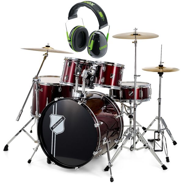 Millenium Focus 22 Drum Bundle Red