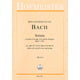Friedrich Hofmeister Verlag Bach Sonata BWV1028 Kontrabass