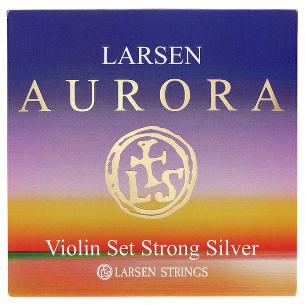 Larsen Aurora Violin Set D Silver Str
