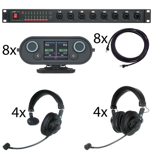 punQtum Q110 4x Single/4x Dual Bundle