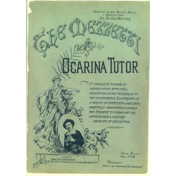 ocarinamusic 10 Hole Mezzetti Ocarina book