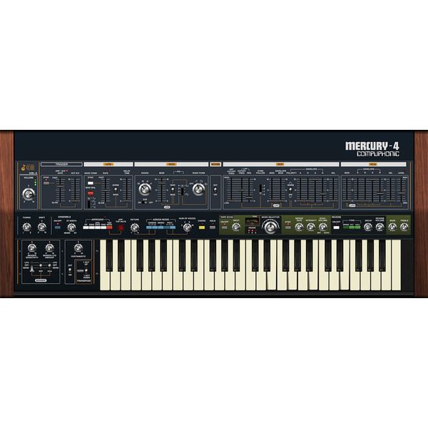 Cherry Audio Mercury-4 Synthesizer