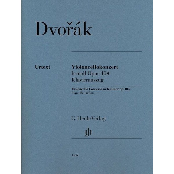 Henle Verlag Dvorák Cellokonzert op.104