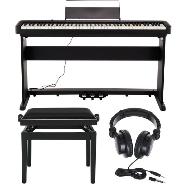 Casio CDP-S160 BK Deluxe Bundle