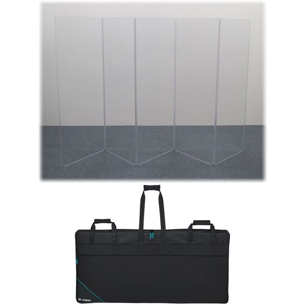 Clearsonic A2448x5 Drum Shield Bag Bundle