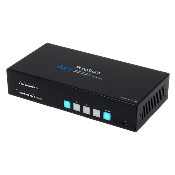 PureTools PT-SW-HD41USB 4x1 Switch & KVM