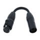 ADJ DMX 3-pin F to 5-pin M IP65