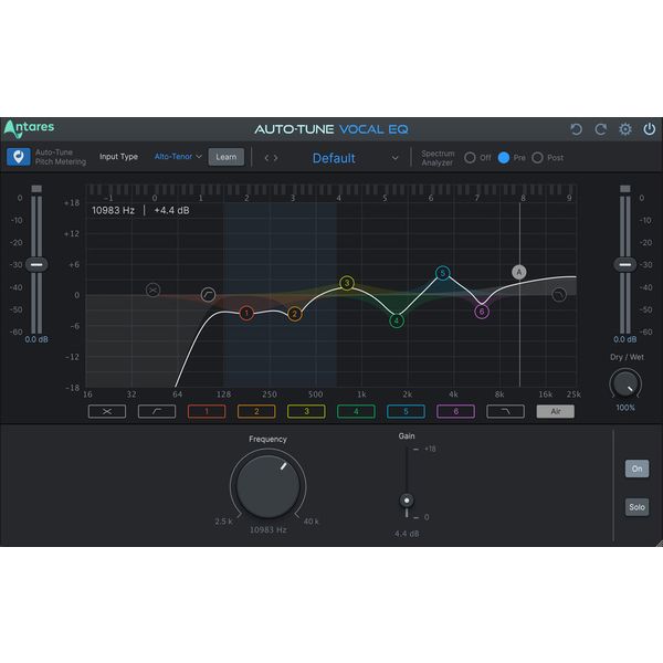 Antares AutoTune Vocal EQ