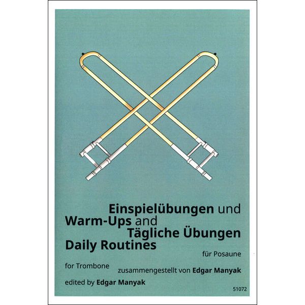 Martin Schmid Blechbläsernoten Einspielübungen für Posaune