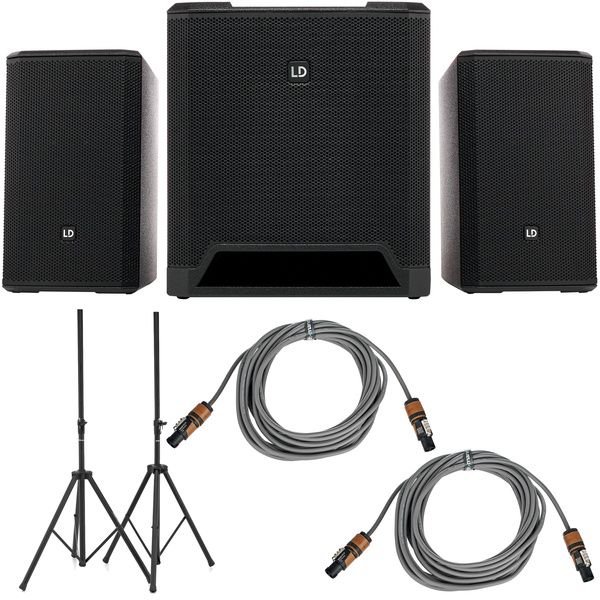 LD Systems Dave 12 G4X Stand Bundle