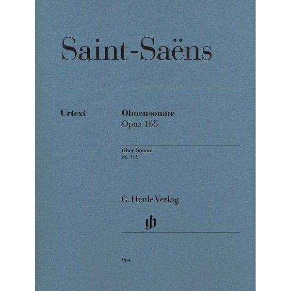 Henle Verlag Saint-Saëns Oboensonate