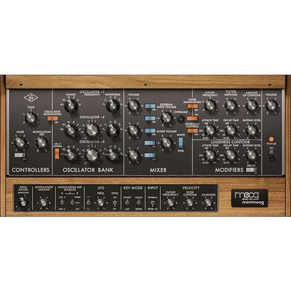 Universal Audio Moog Minimoog Native