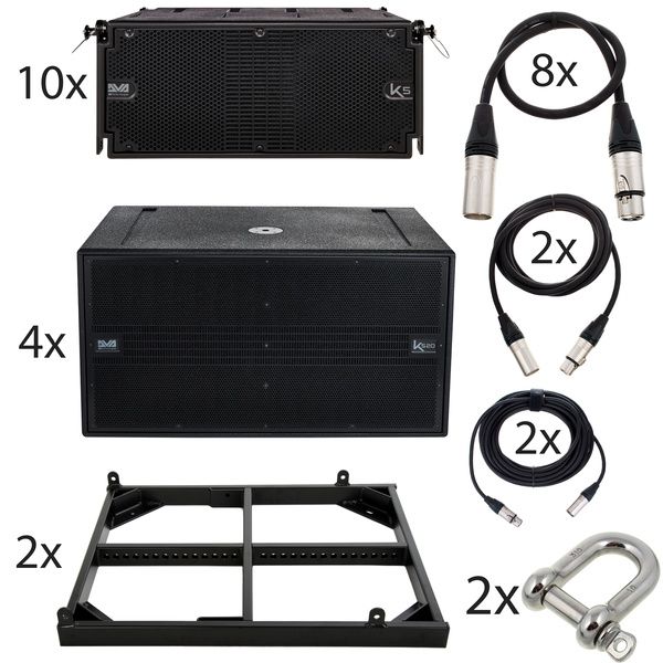 dB Technologies DVA 10xK5/4xKS20 Bundle