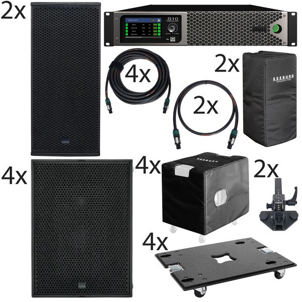 Seeburg Acoustic Line K20/K1801 Amp Power Bundle