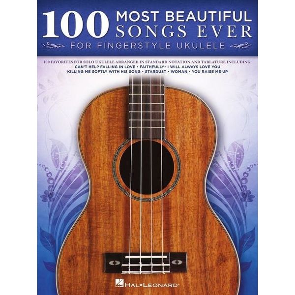 Hal Leonard 100 Most Beautiful Songs Uku