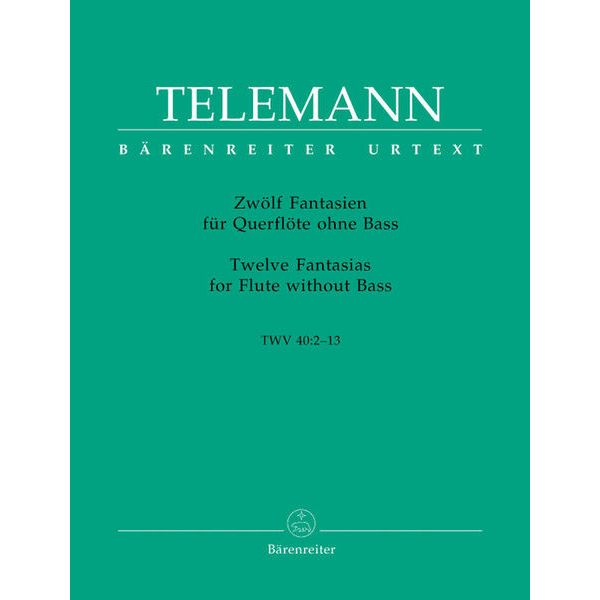 Bärenreiter Telemann Fantasien TWV 40:2-13
