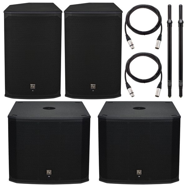 EV EKX-15P/18SP Power Bundle