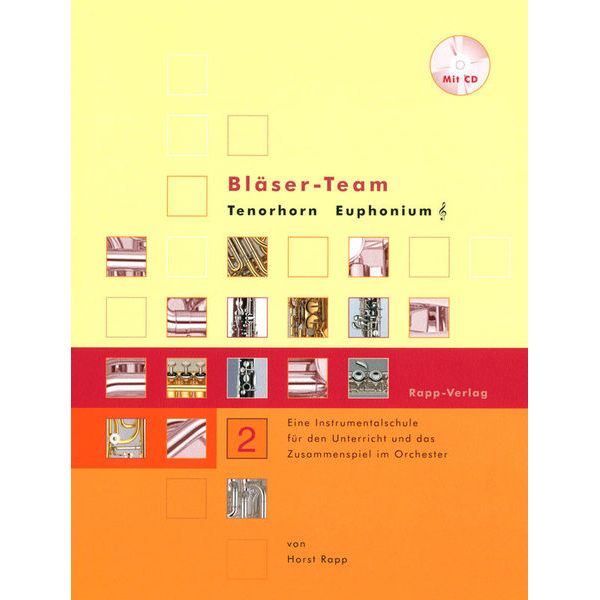 Horst Rapp Verlag Bläser-Team 2 Tenor Horn
