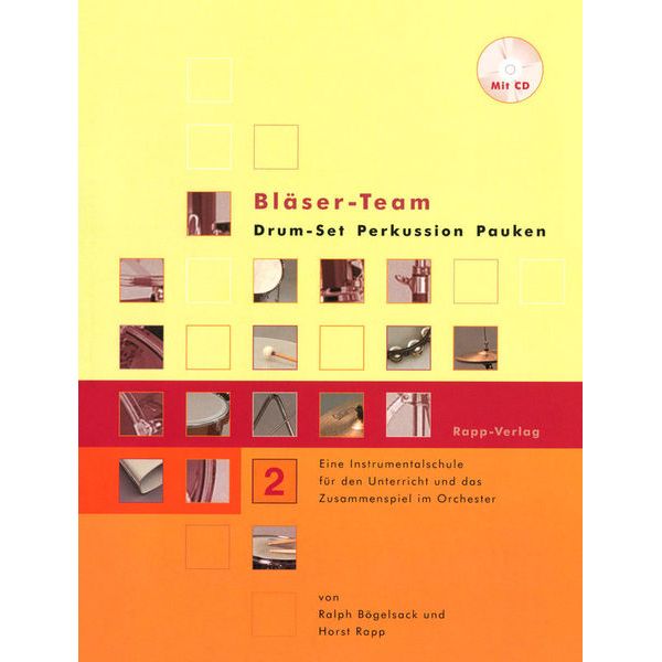 Horst Rapp Verlag Bläser-Team 2 Percussion