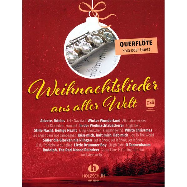 Holzschuh Verlag Weihnachtslieder Querflöte