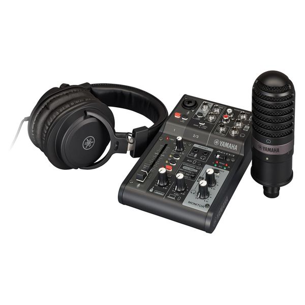 Yamaha AG03 MK2 Live Stream Pack BK