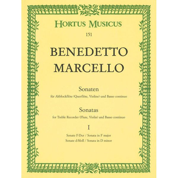 Bärenreiter Marcello Sonaten 1