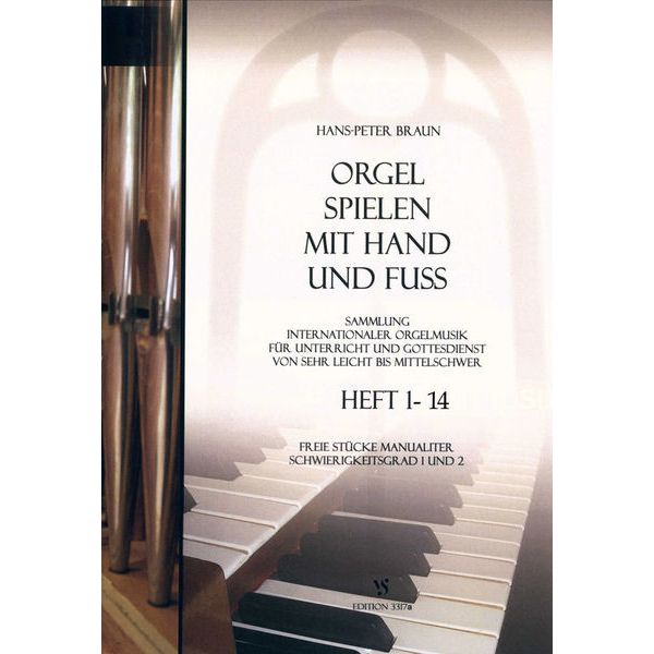 Strube Verlag Orgel spielen mit Hand und Fuß