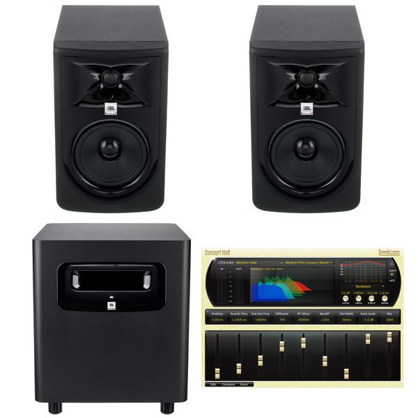JBL 305P MKII Subwoofer Bundle