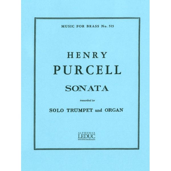 Alphonse Leduc Purcell Sonata Trumpet + Organ