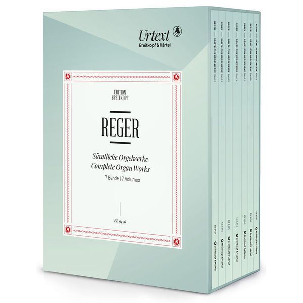 Breitkopf & Härtel Reger Sämtliche Orgelwerke