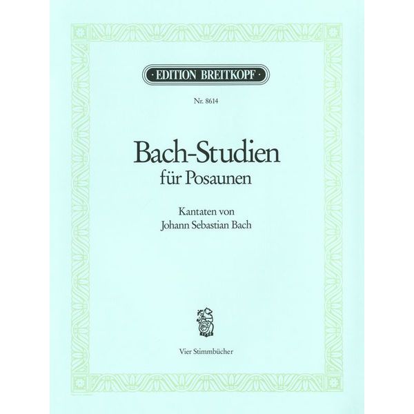 Breitkopf & Härtel Bach Studien Trombone