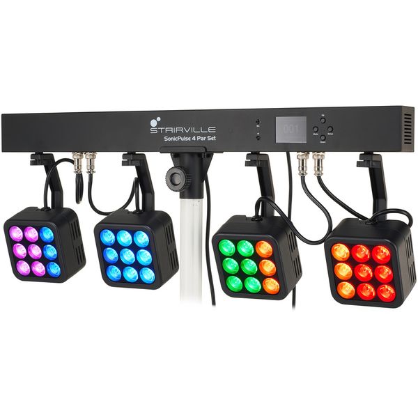 Stairville SonicPulse 4 Par Set