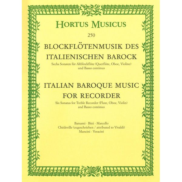 Bärenreiter Italienischer Barock