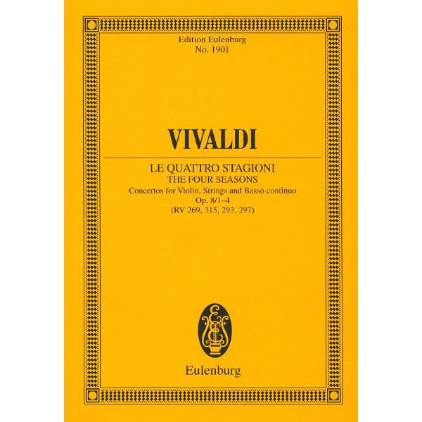Edition Eulenburg Vivaldi Die vier Jahreszeiten
