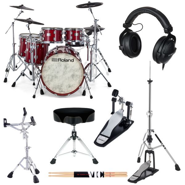 Roland VAD716-GC E-Drum Set Bundle