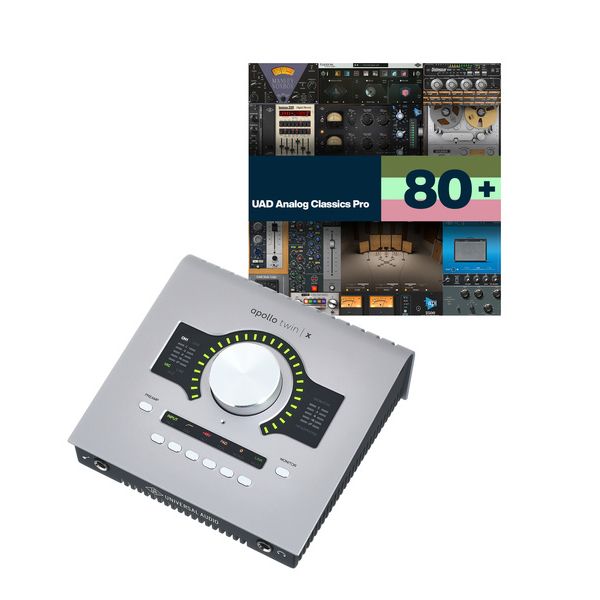 Universal Audio Apollo Twin X Quad Gen2 AC Pro
