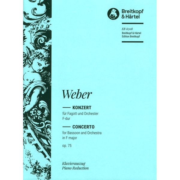 Breitkopf & Härtel Weber Fagottkonzert op.75
