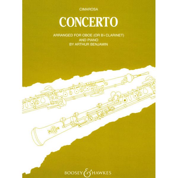 Boosey & Hawkes Cimarosa Concerto Oboe
