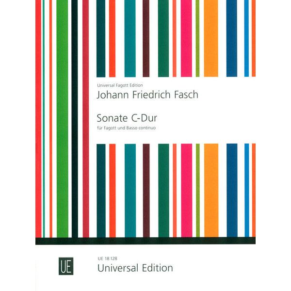 Universal Edition Fasch Sonate Fagott