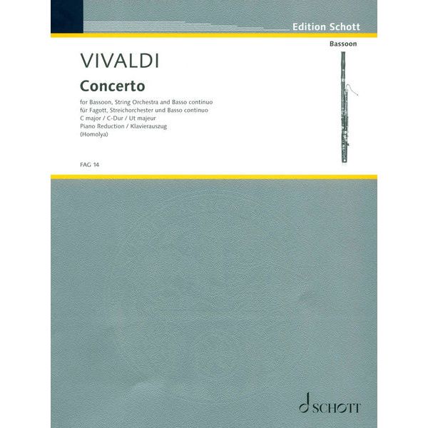 Schott Vivaldi Fagottkonzert RV 472