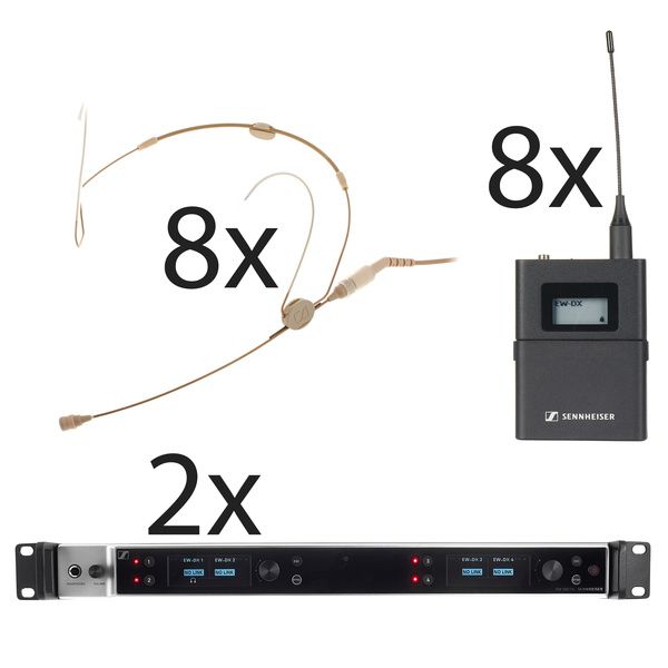 Sennheiser EW-DX 8x HSP EW R1-9