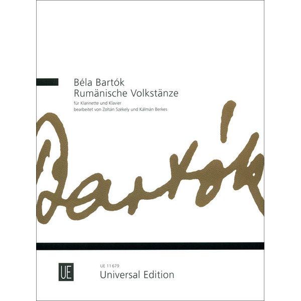 Universal Edition Bartók Rumänische Volkstänze