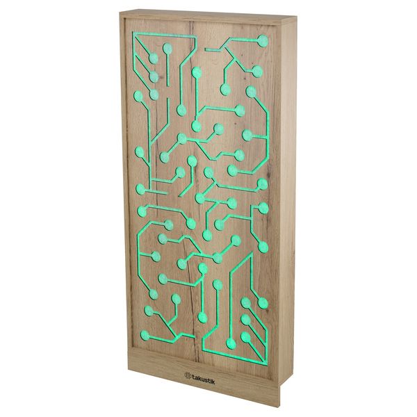 t.akustik LED Absorber 120 Tech Oak