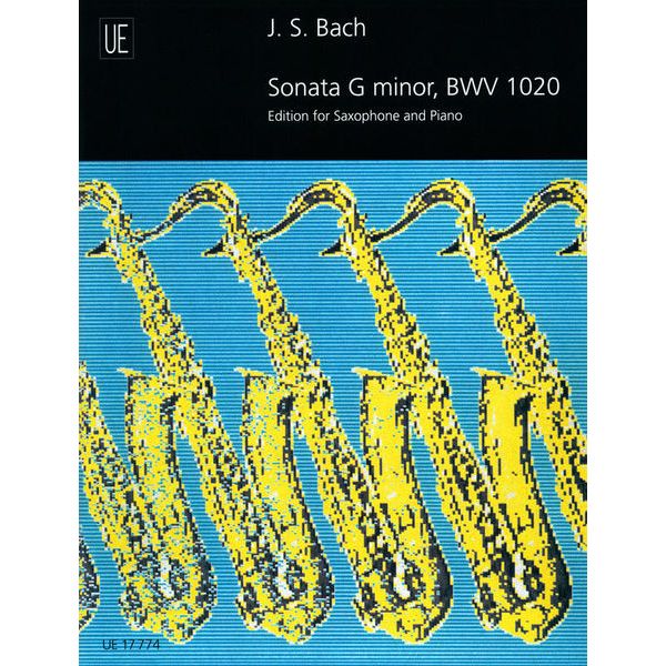 Universal Edition Bach Sonate BWV 1020 Saxophon
