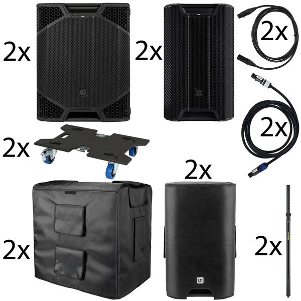 LD Systems ICOA Pro 15A/21A Power Set